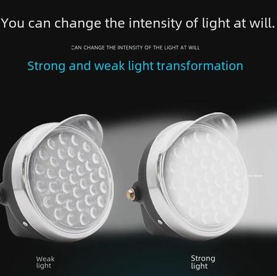 Farol LED Universal para Motocicleta Elétrica Triciclo, Super Brilhante, 12V-80V.