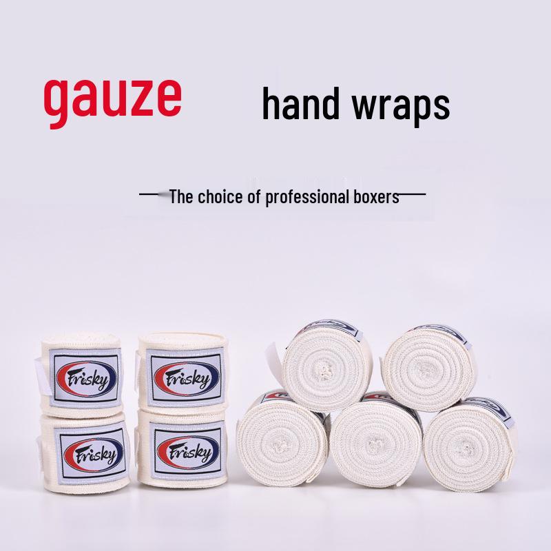 FRISKY 5m High Elastic Boxing Bandages - Professional Sanda Muay Thai Hand Wraps.