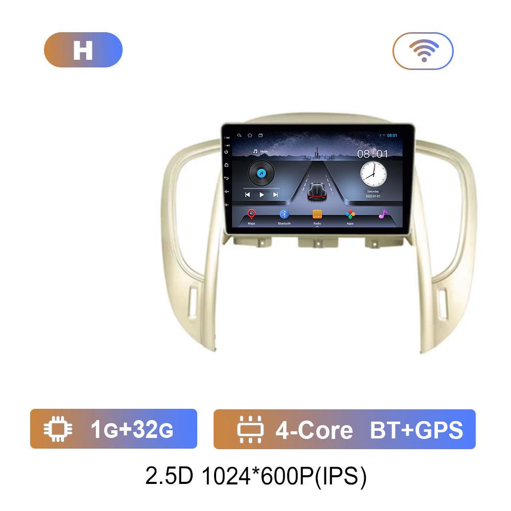 

for Buick LaCrosse 2009 - 2013 WiFi Android 14 System Split Screen Car Video Multimedia Player Navigation GPS BT Auto Tools