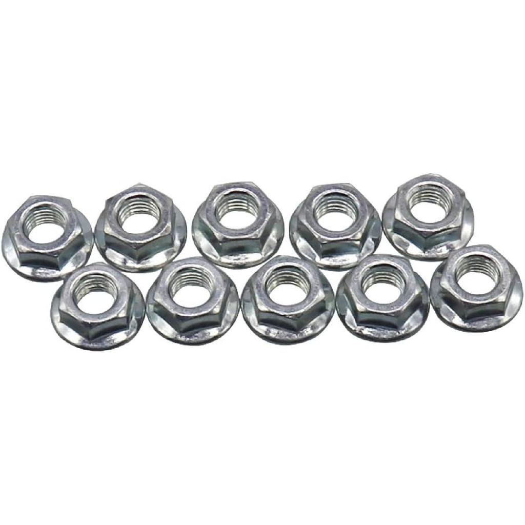 10Pcs Side Cover Bar Nuts for Husqvarna Chainsaw