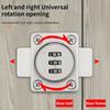 Security Protection Password Lock with 3 Digits Anti-Theft Door Password Catch  Entry Gate