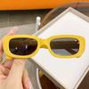 New Trend Children's Fashion Sunglasses Travel Summer Beach Outdoor UV400 Shades Retro Baby Girl Boy Small Rectangular Eyewear