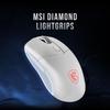 MSI VERSA 300 W WHITE Wireless Gaming Mouse, Lightweight 60g, WiredWireless, Ambidextrous, MS0757