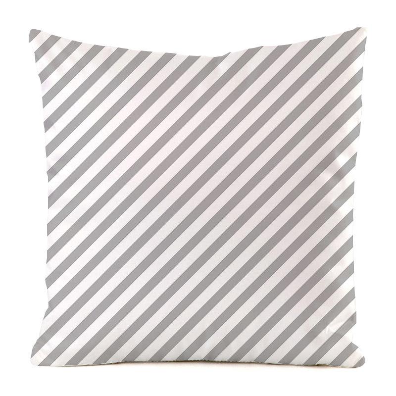 Nordic Striped Patterns Digital Printing Short Plush Pillow Covers Decorative For Car Sofa Office Cushion Cover Home Goods