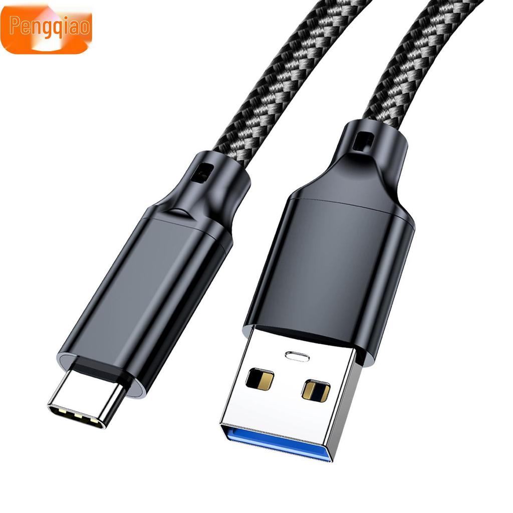 Type-C Data Cable USB 3.2 To Type-C, 10Gbps Transfer, 3A/60W PD Fast Charging for Hard Drive and Car