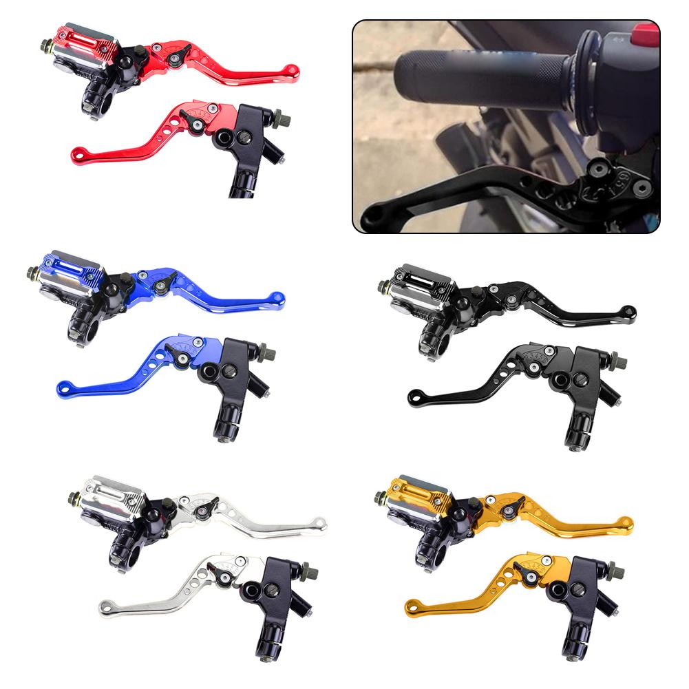 Brake Clutch Master Cylinder Levers For Motorcycle Brake Clutch Master Cylinder Levers Universal Aluminum Handlebar C2E3