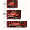 1Pcs Anti Fatigue Kitchen Rug  Merry Christmas Waterproof Non-Slip Thick Cushioned Kitchen Mat Heavy Duty Comfort Standing Mat for Kitchen
