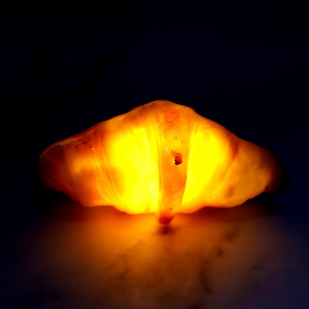 Bread Light Simulation Novelty Decorative Bedroom Bedside Battery LED Night Lamp