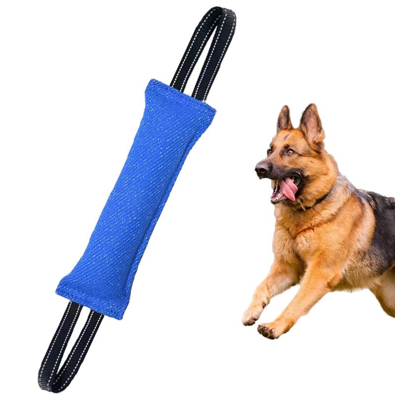 TEMU Dog Training Tear-Resistant Bite Stick: Interactive Tug-of-War, Fetch, and Chew Toy for Pets.