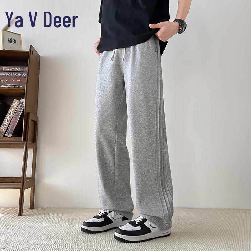 

Yalu Men s Line-Cut Cotton Blend Casual Sweatpants 3XL
