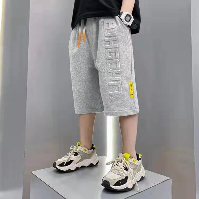

Boys Shorts Summer Short Sport Cotton Sweatpants Boys Knee Length Pants Teenage Kids Clothes Trousers 170