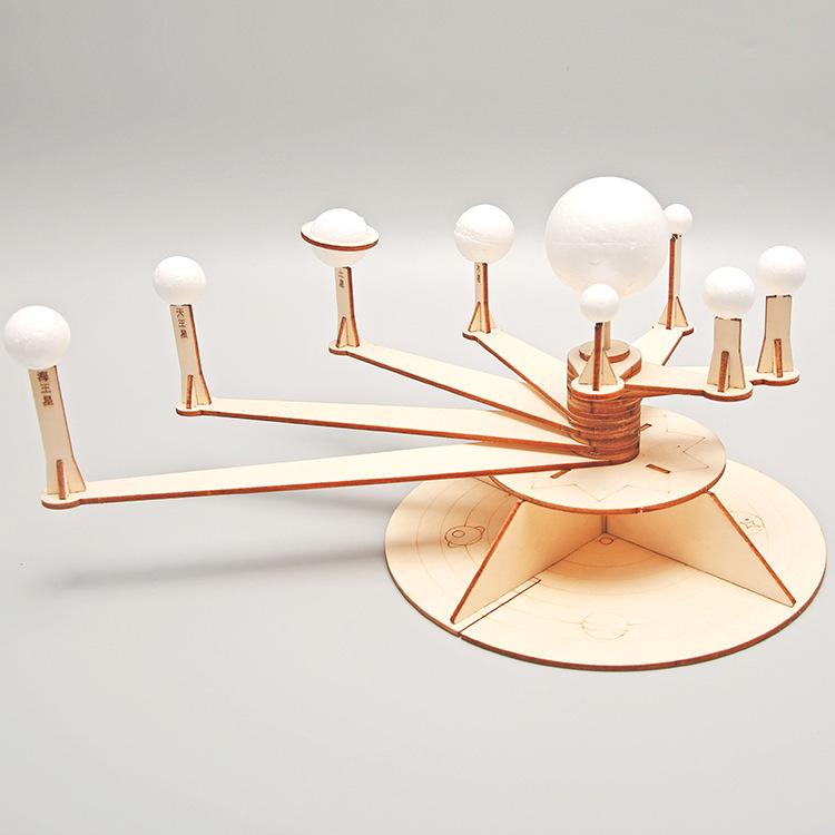 Hand-Cranked Generator DIY Science Kit: Educational Toy for Elementary Students