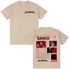 Rapper SAIKO SAKURA Album Merch Tee Shirt Men's Women Fashion Hip Hop T-shirt Casual Cotton Short Sleeves Oversized T Shirt