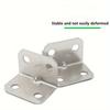 High quality metal corner code bracket 90° corner code laminated furniture board wooden furniture connection cabinet with screws