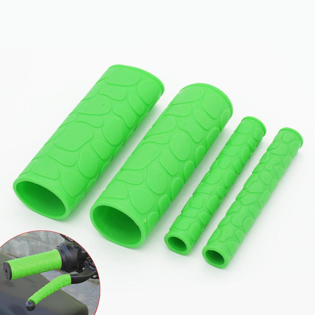 Non-slip Rubber Grip Glove Motorcycle Handle Cover Universal Heat Shrinkable Grip Cover Sleeve Handlebar Covers Accessories