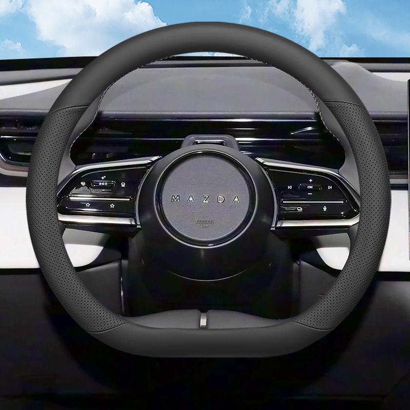 Leather Car Steering Wheel Cover for Mazda EZ60 EZ 60 2025 Accessories