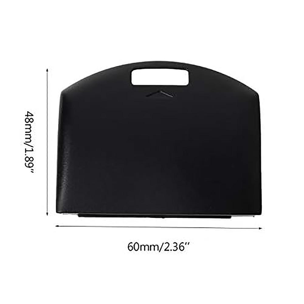 Black Battery Cover Door Case Plastic for PSP 1000 1001 1002 1003 1004 1005 1006