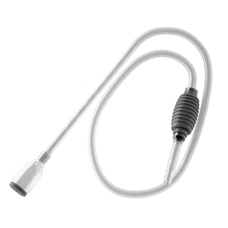 

Aquarium Siphon Vacuum Cleaner Aquarium Siphon Water Changer fish Tanks cleaner 1.5M сірий колір