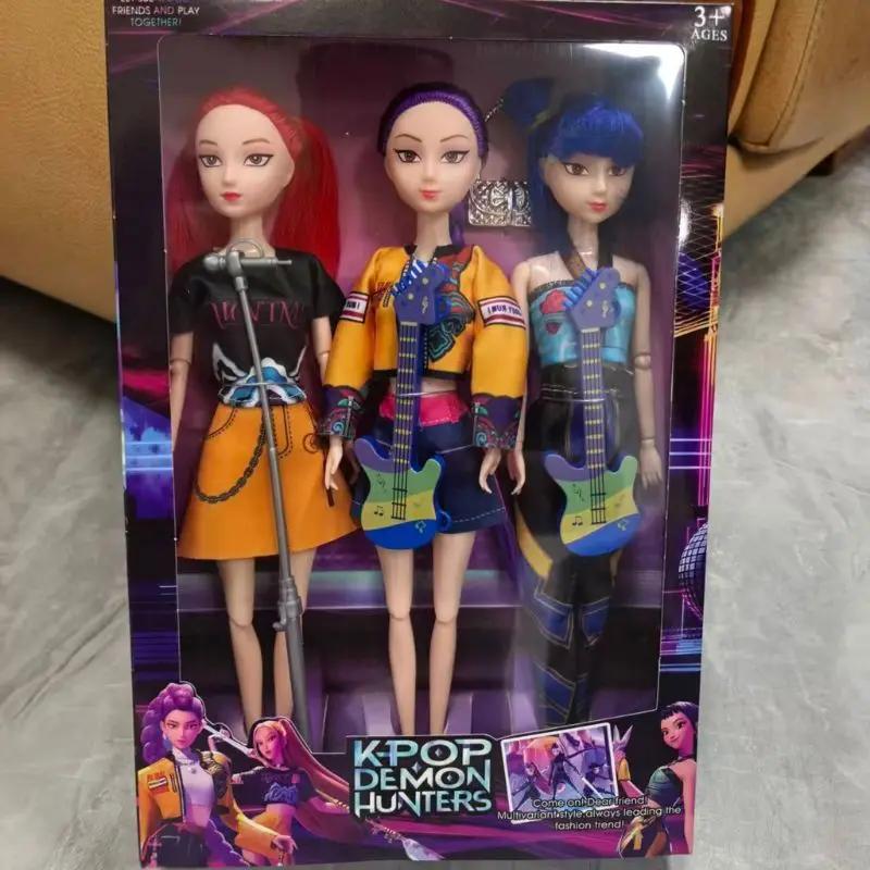 Hot  Demon Hunters Desktop Doll Ornament Rumi Mira Zoey Sussy  Devil Hunter Character Birthday Gift Fan Club Gift