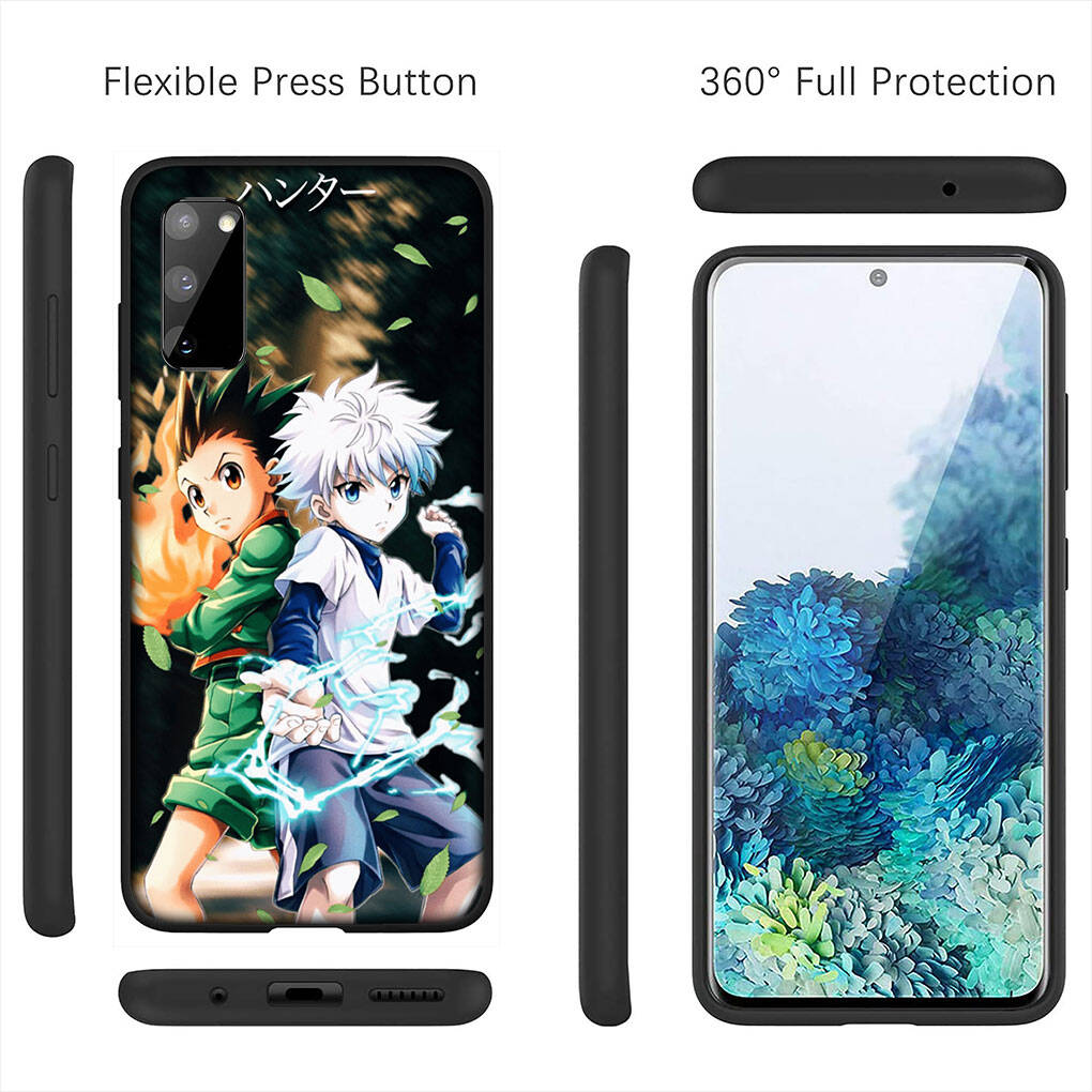 for Samsung Galaxy S25 S24 S23 iPhone 17 16 15 Xiaomi Redmi Note 14 13 12 11 Plus Pro Max XR Case Killua Hunter X Hunter Gon Freecss OPPO Huawei Cover