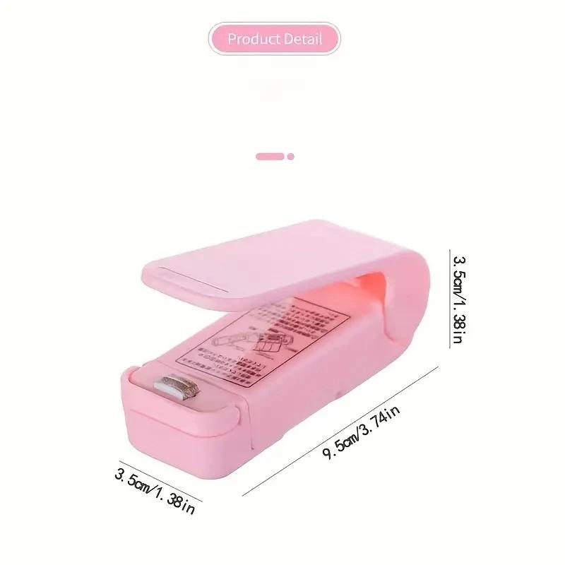 Food preservation portable mini snack sealing machine Hand pressure snack plastic bag small sealer bag sealing machine