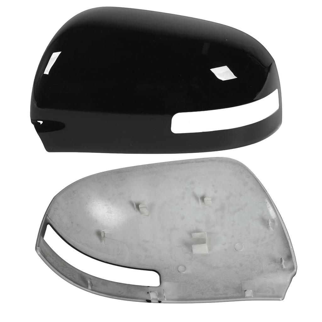 New Car Rearview Mirror Cap High Strength Gloss Black Door Mirror Cover Replacement for Mitsubishi Outlander 2013‑2019