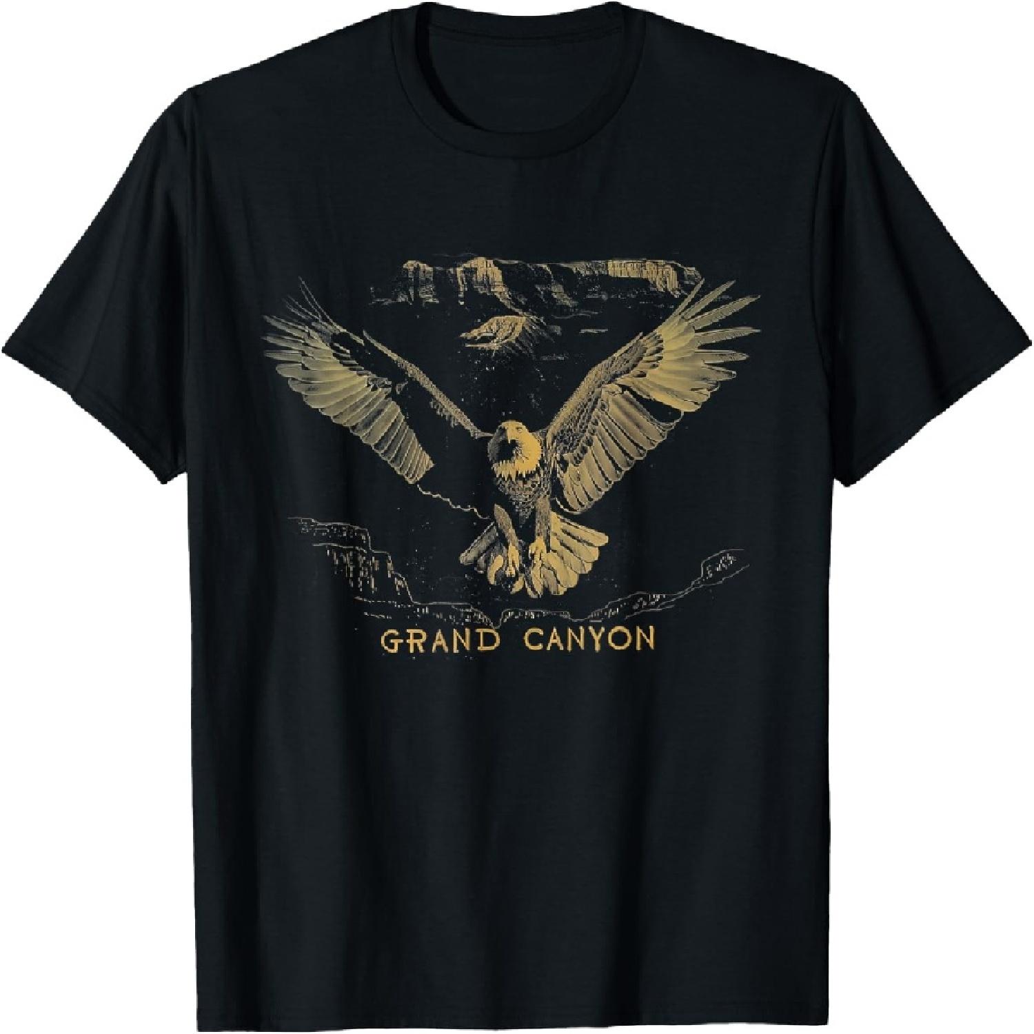

Grand Canyon - US National Park Vintage Men Women Kids Retro T-Shirt(9) XXXXXL різнокольоровий