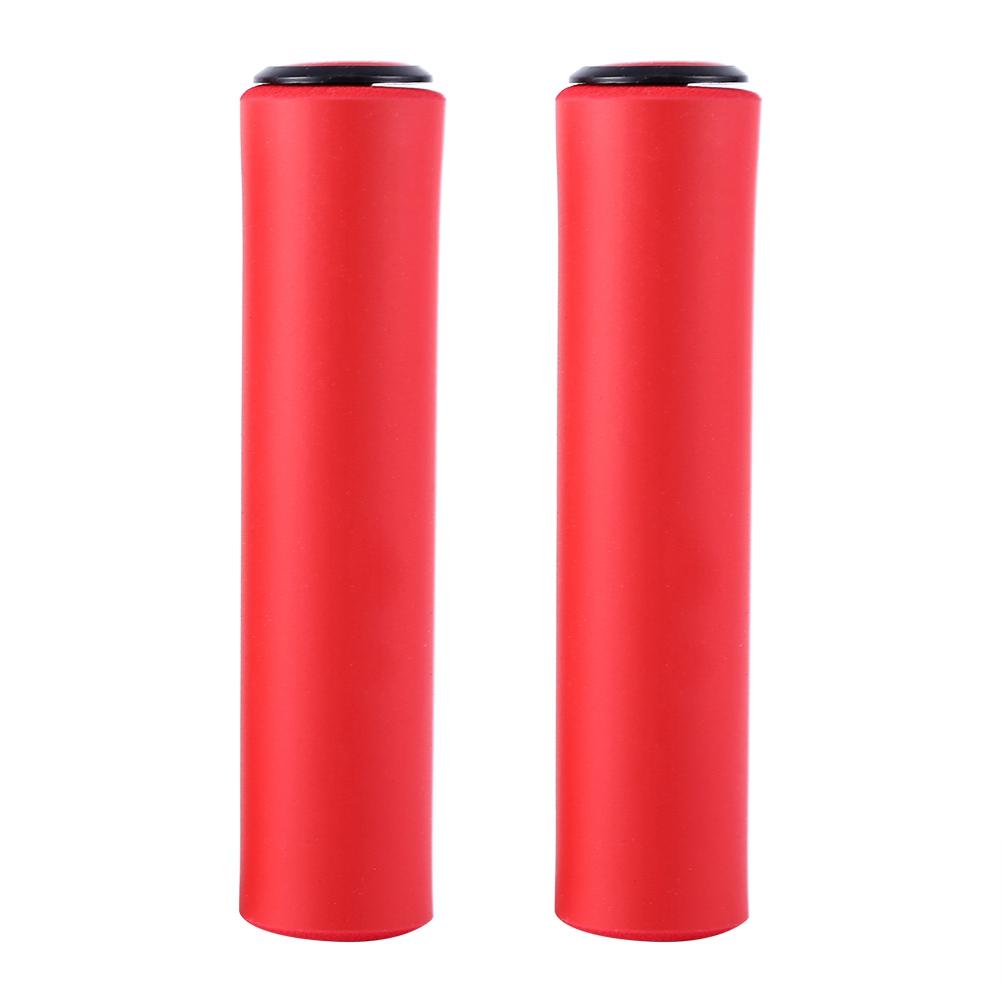 2pcs Blue Comfortable Bike Handle Cov  Grip Fits For 18mm Diamet  Hanldebar(blue)