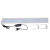 Super Jasná Lampa LED Světlo pro Akvárium pro Růst Vodních Rostlin Akvarijní Nádrž Rozšiřitelný Klip RGB Vodotěsná Lampa 220-240V 20~70CM