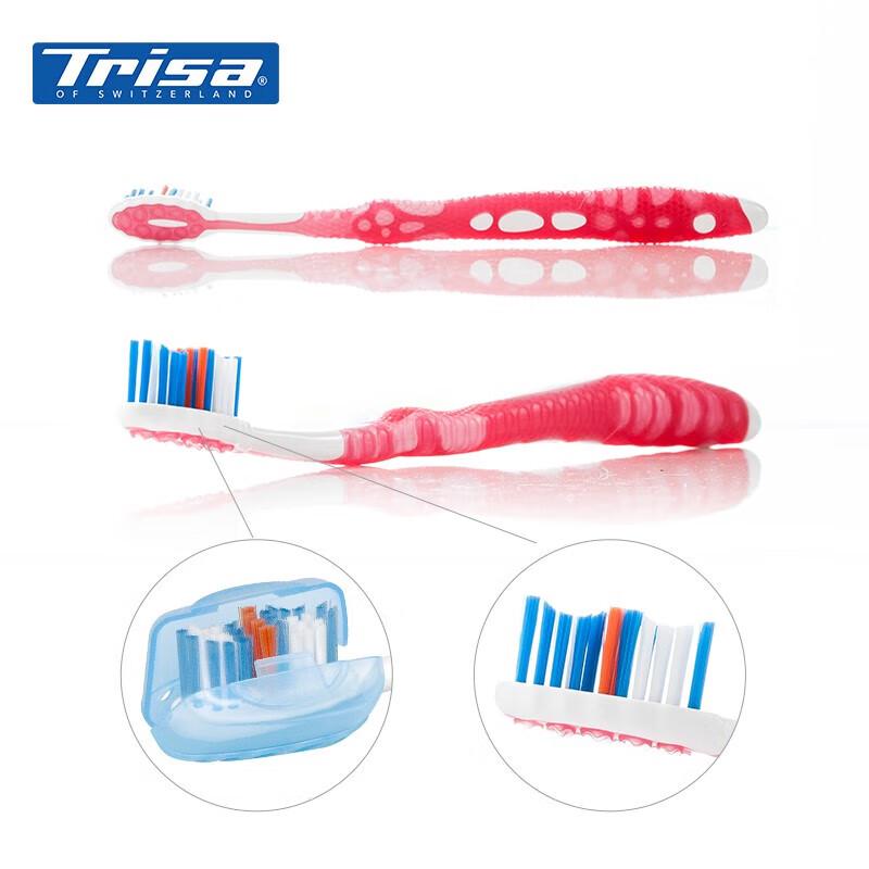 TRISA Swiss All-in-One Zahnbürste mit weichen Borsten