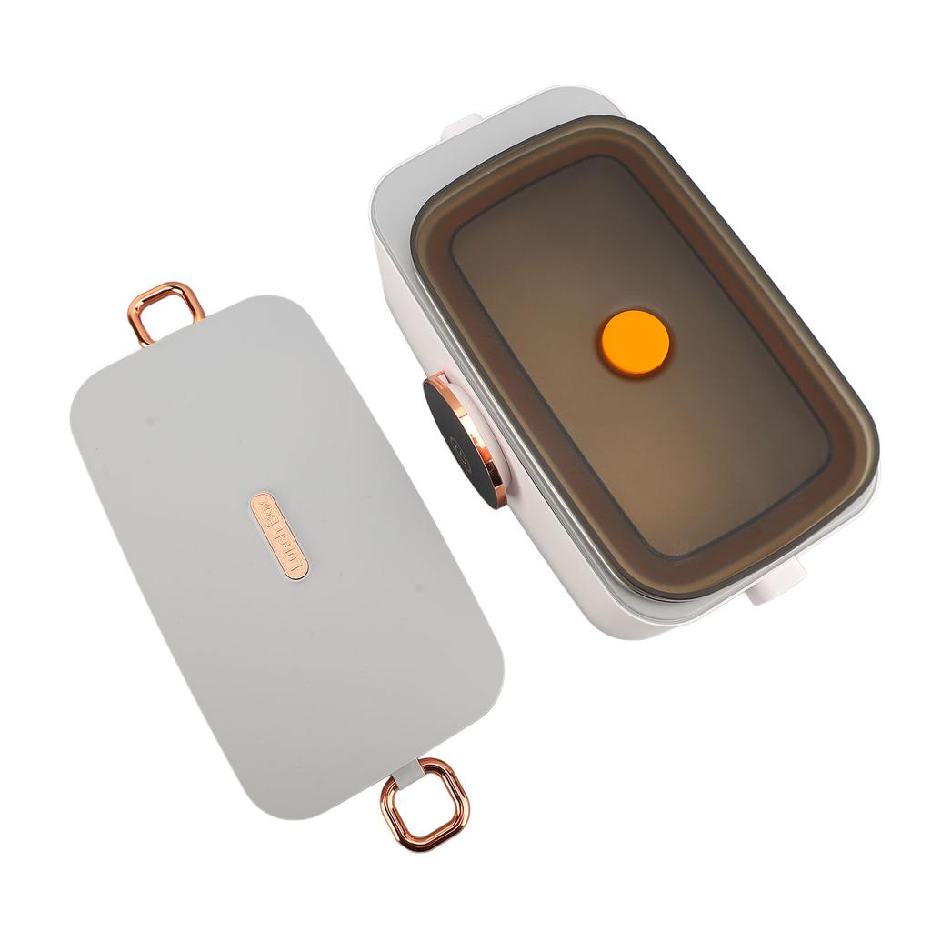 Fiambrera eléctrica de 1 L, recargable por USB, portátil, inalámbrica, con calefacción, para oficina