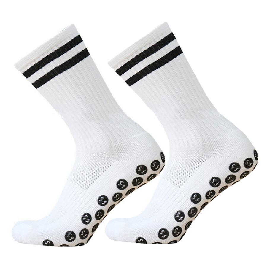 4 Paar Herren Damen Rutschfeste Grip-Socken Fußball Basketball Baseball Rugby Fußball Radfahren Laufen Wandern Athletisch