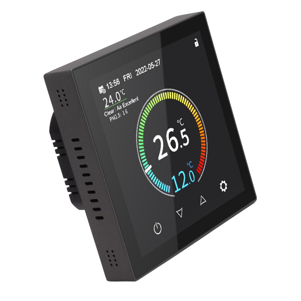 WiFi Smart Thermostat Digital Heating Thermostat IPS Screen Wall Mount Accurate Temperature Control