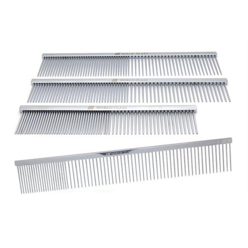 Pet Grooming Steel Comb Dogs Cats Detangling Dematting Brush Professional Care Tool