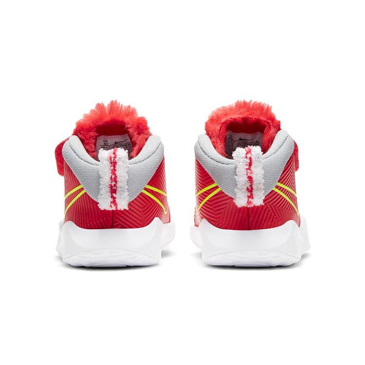 Nike Team Hustle D9 Lil TD Fast n Furry - Chile Red Baby Sneakers Wolf-Grey Black CT4066-600