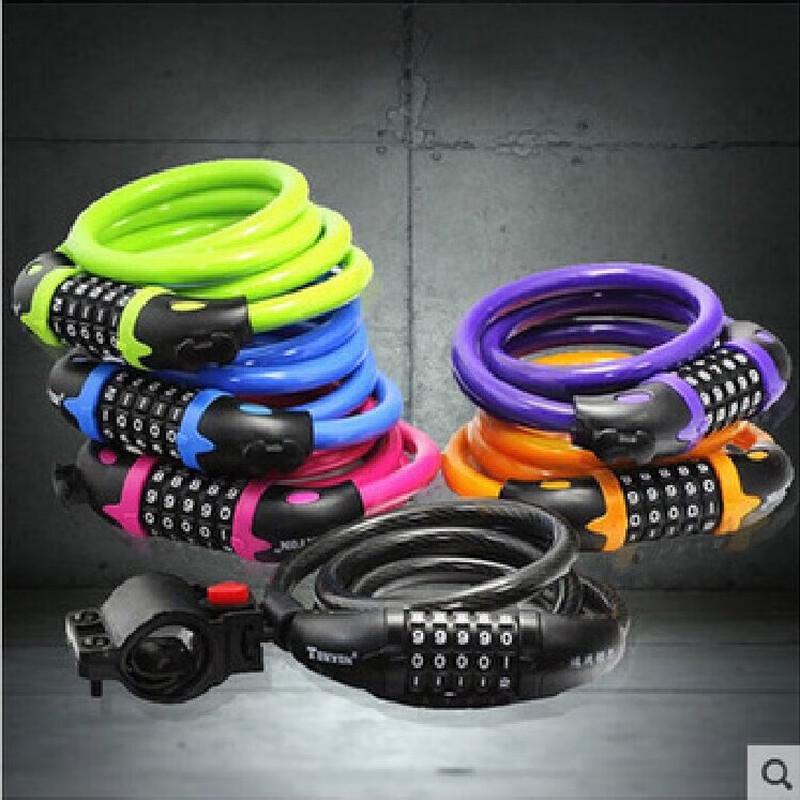 LiShi 5-Digit Combination Bicycle Cable Lock