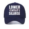 Funny Lower Teacher Salaries Print Baseball Cap Unisex Women Humorous Letters Street Hip Hop Hat Breathable Mesh Snapback Hats