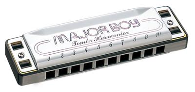TOMBO 10-Hole Harmonica, Major Boy A, 1710