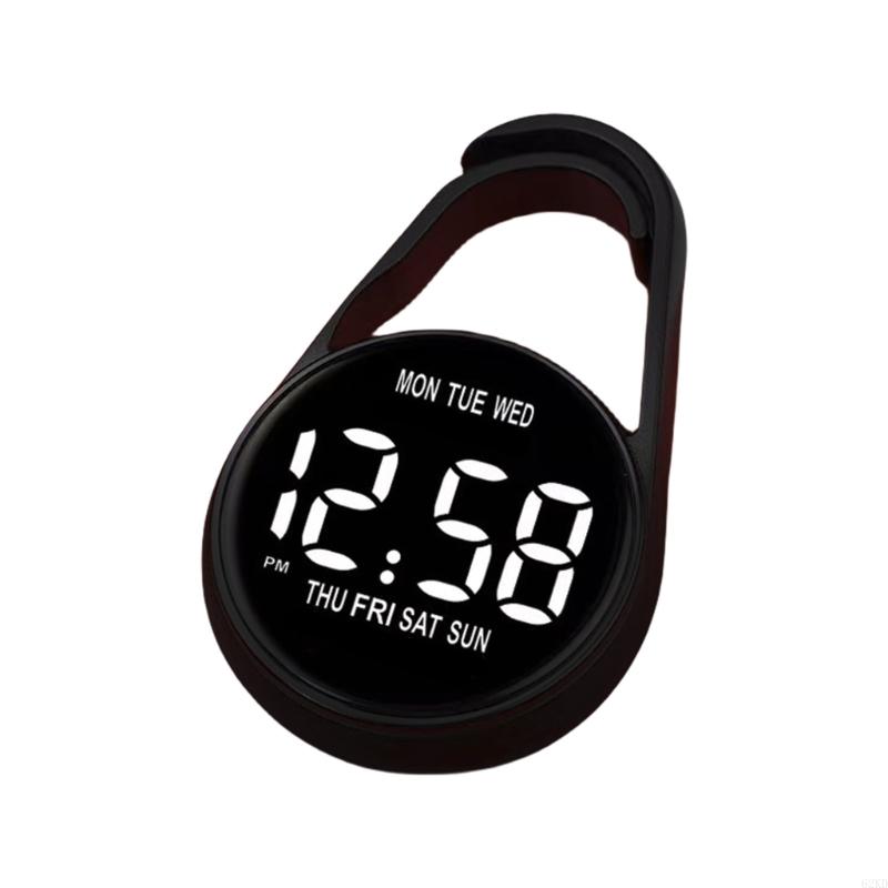 62KD Multifunctional Desk Clock with Night lights Waterproof Designs Eye Protections