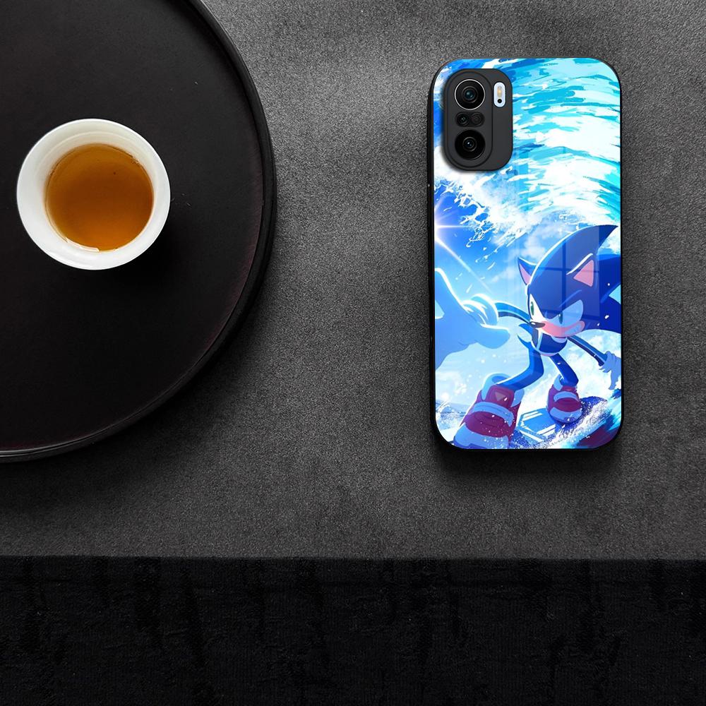 

SonicS The HedgehogES Phone Case Tempered Glass For Xiaomi 15 14 12 Lite Pro 13 11t Lite POCO M6 M5 X6 NFC F5 F6 Pro Cover Xiaomi 13 Pro