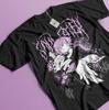 Anime Ritsuka Uenoyama Girl Black T Shirt Unisex Style
