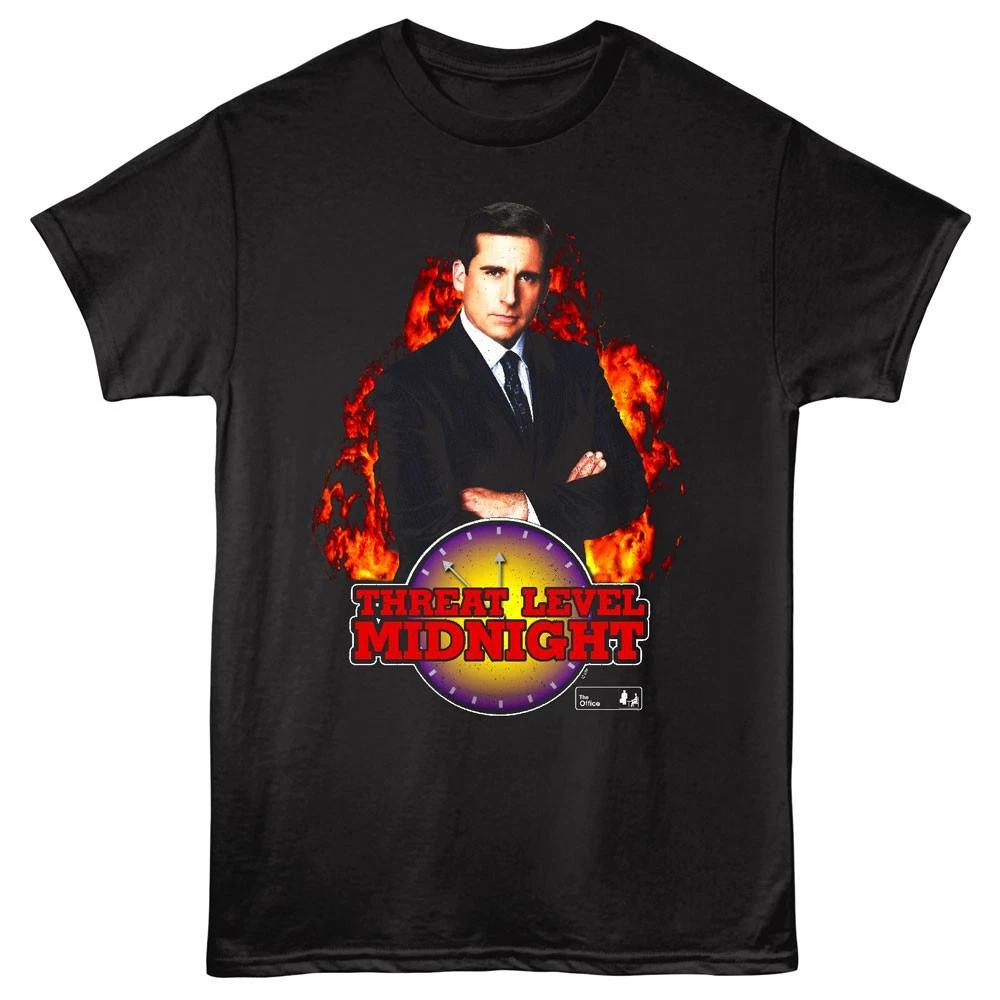 

The Office TV Show Michael Threat Level Midnight Men s T shirt S