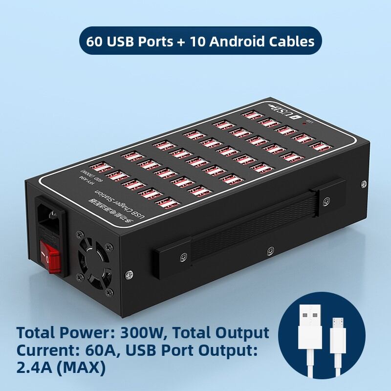 Earise | Multi-Function Multi-Port USB Charger 15 Ports