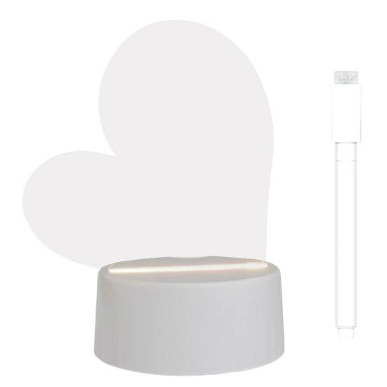 Personalized LED Lamp Acrylic Message Note Board Multipurpose Erasable USB Drawing Board Bedroom Night Light