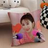 Actor Sweet YYoo Inna Cushion Cover Throw Pillow Cover Hidden Button Durable Polyester Chair Cushion