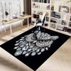 1PC Diamond Owl Extra Large Non Slip Floor carpet, Office, family, bedroom Large Area Rug Indoor Rugs, Vibrant Colors