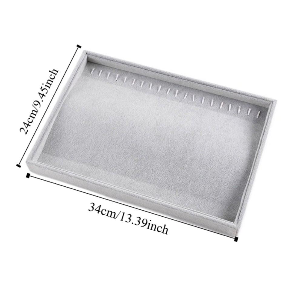 Necklaces Velvet Jewelry Tray Bracelets Jewelry Display Holder Jewelry Storage Box  Jewelry Seller