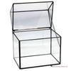 European Glass Conservatory Succulent Planter: Transparent Eco-Friendly Micro-Landscape Pot for Home Décor and Green Plant Ornaments.