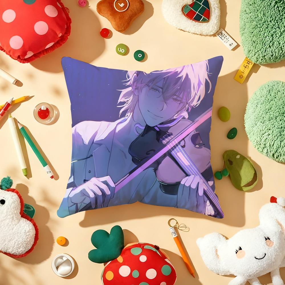 A-Alien S-Stage Luka Cool Anime Boy Pillow Case Plush Fabric Soft Double-Sided Printed Sofa Warm Winter Home Gift Cushion Cover