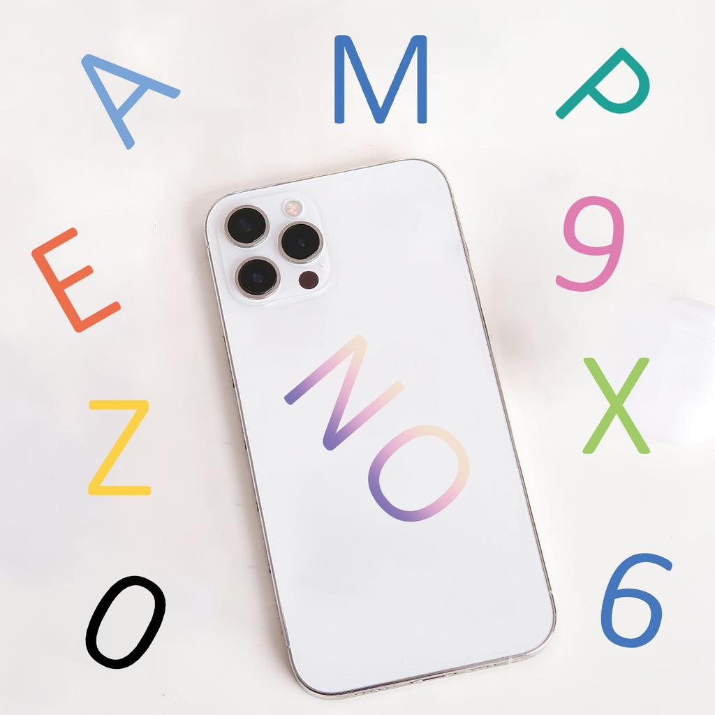12 Letter Stickers Color English Digital Combination DIY Water Cup Computer Decoration Waterproof Hand Account Stickers
